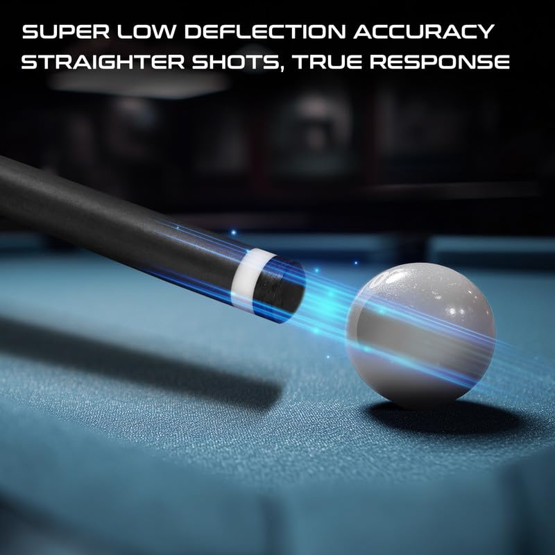 Amazon.com : RHINO Must Pro Carbon Fiber Pool Cue Single Shaft